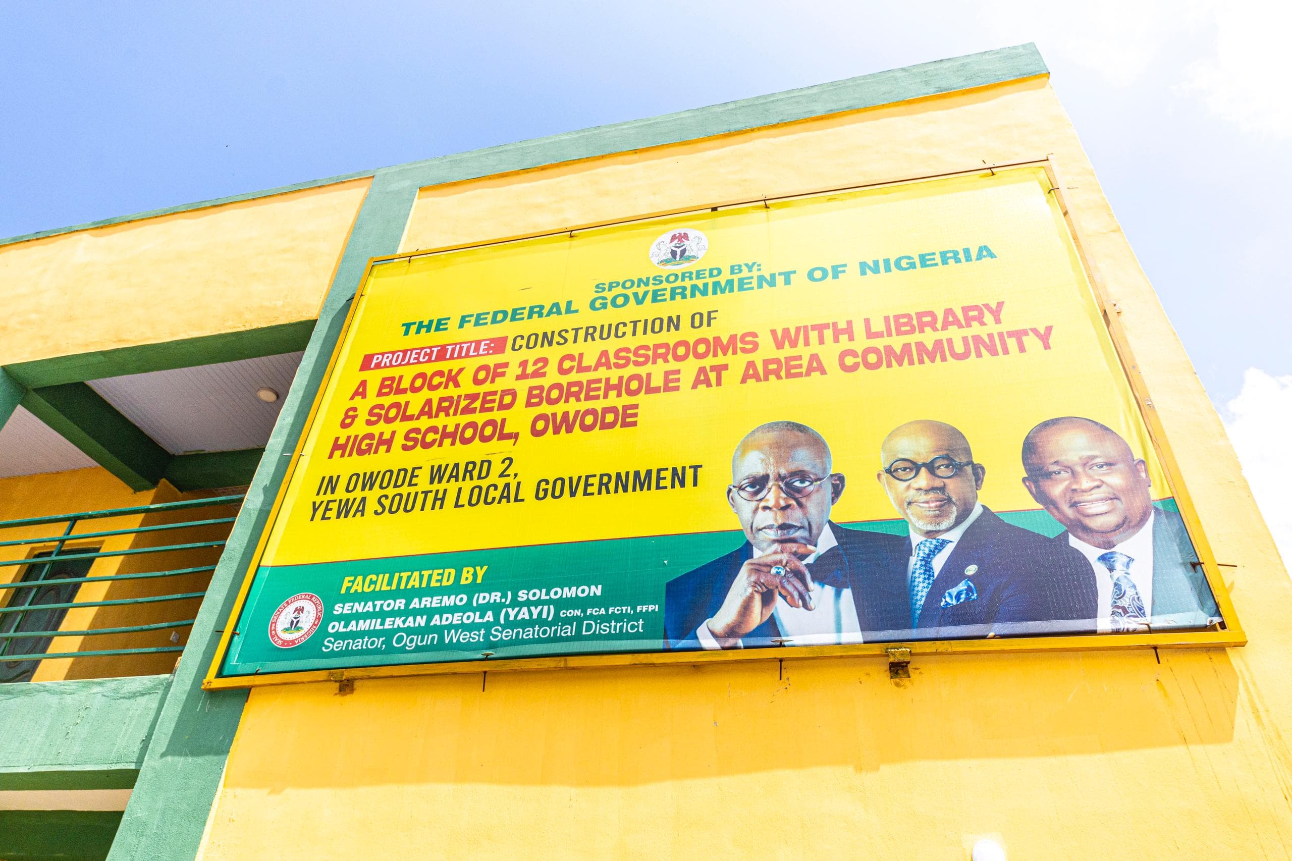 YDM Constructs Classrooms at Community High School.